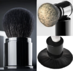 Retractable  Makeup Brush for Blush, Foundation, Cream and Powder - Image 2