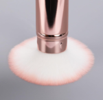 2-Pack Retractable  Makeup Brushes with Covers, Portable Travel Face Brushes