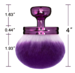 Large Round Head Body Makeup Brush for Blending - Image 2