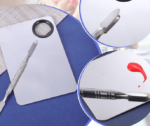 2-Piece Makeup Mixing Palette Set with Spatula for Foundation and Cosmetic Blending - Image 2
