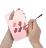 4-Piece Makeup Mixing Palette and Spatula Set for Foundation, Eyeshadow, Lip and Nail Products - Image 2