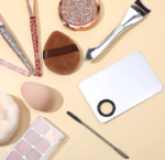 3-Piece Foundation Mixing Palette Set with Spatula Tools